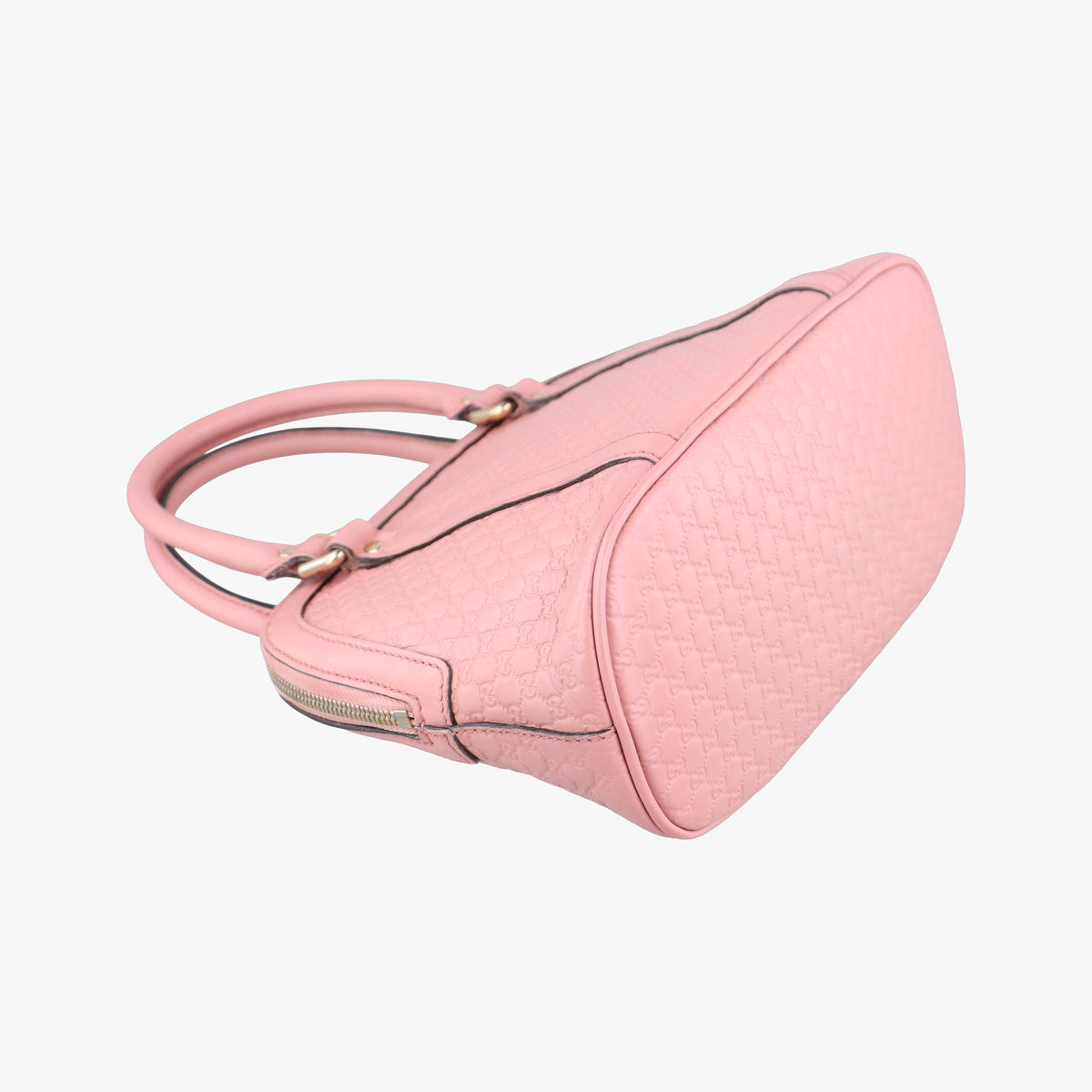 Pre-owned Gucci Microguccissima Pink Leather 449654 shoulderbag | stylenewstar