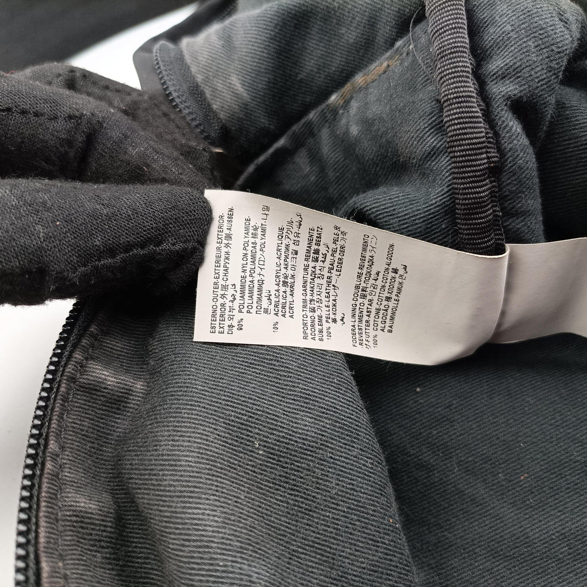 Secondhand VERSACE La Medusa Black nylon  backpack/rucksack | stylenewstar