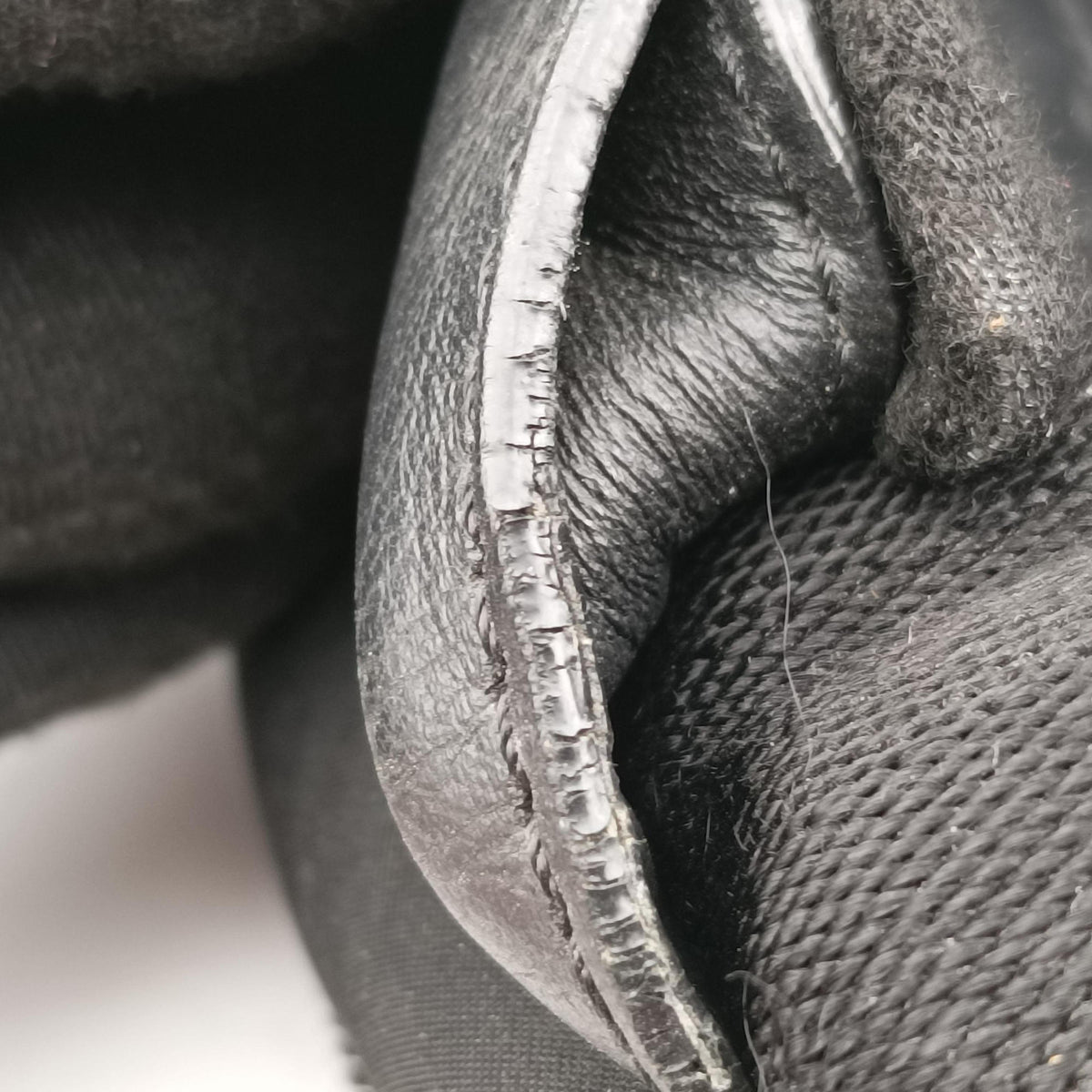 Secondhand VERSACE La Medusa Black nylon  backpack/rucksack | stylenewstar