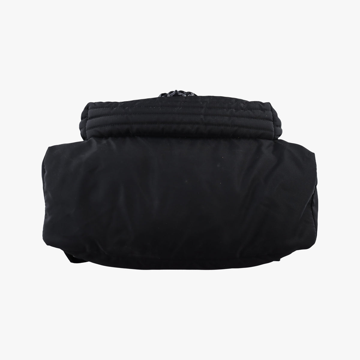 Secondhand VERSACE La Medusa Black nylon  backpack/rucksack | stylenewstar