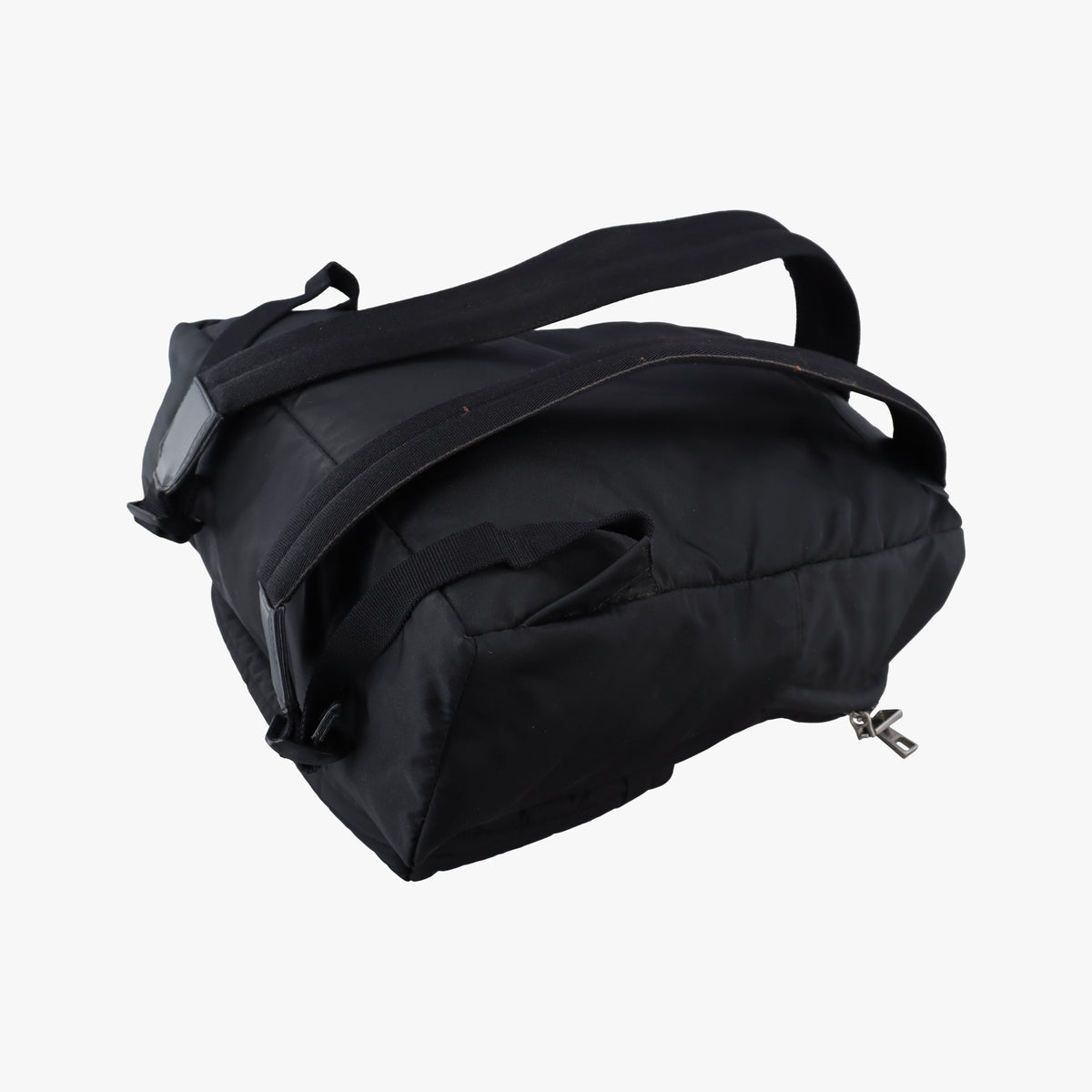Secondhand VERSACE La Medusa Black nylon  backpack/rucksack | stylenewstar