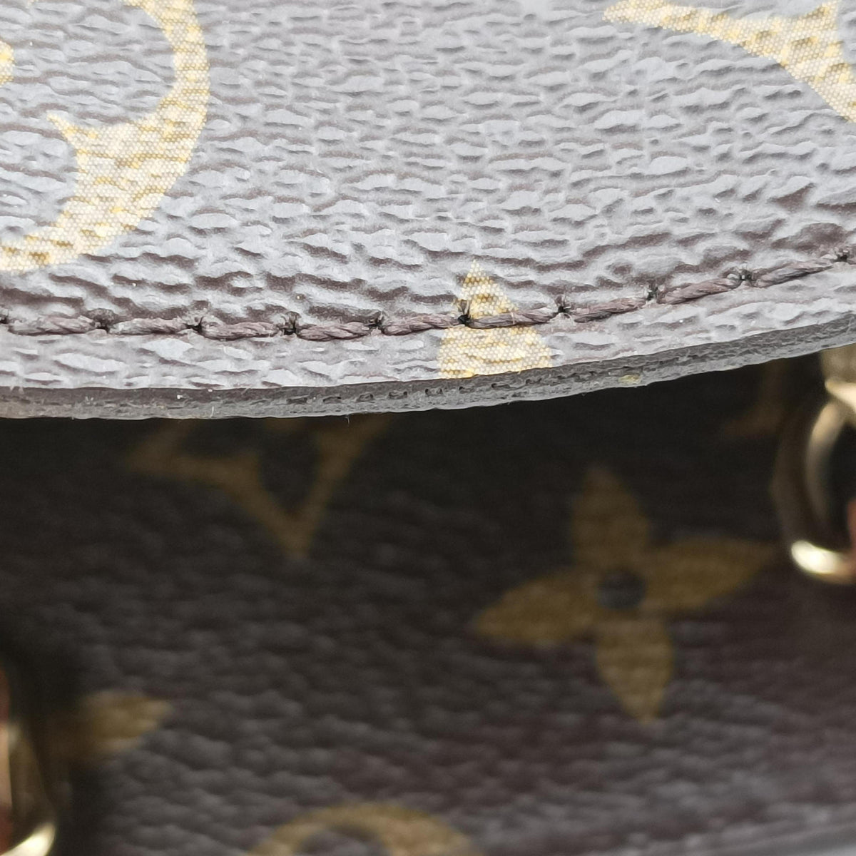 Secondhand Louis Vuitton MONTAIGNE MM Brown Monogram Canvas M41056 shoulderbag | stylenewstar