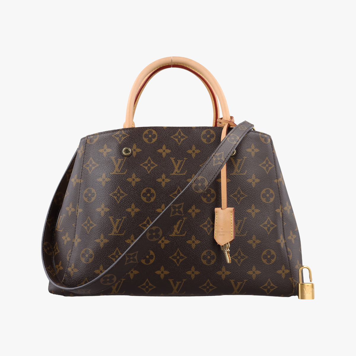 Pre-owned Louis Vuitton MONTAIGNE MM Brown Monogram Canvas M41056 shoulderbag | stylenewstar