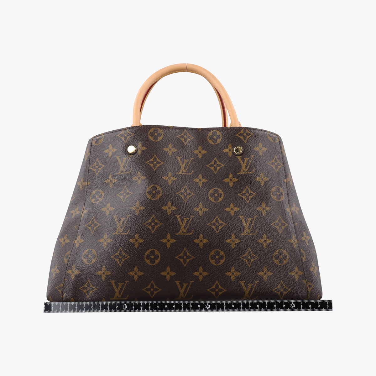 Secondhand Louis Vuitton MONTAIGNE MM Brown Monogram Canvas M41056 shoulderbag | stylenewstar