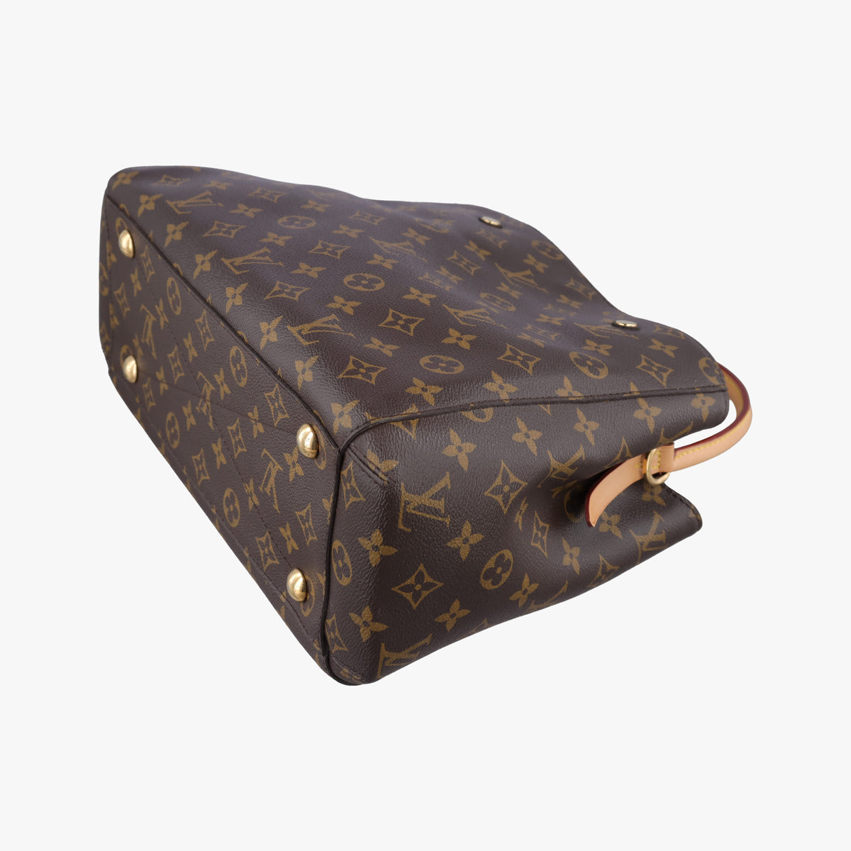 Secondhand Louis Vuitton MONTAIGNE MM Brown Monogram Canvas M41056 shoulderbag | stylenewstar