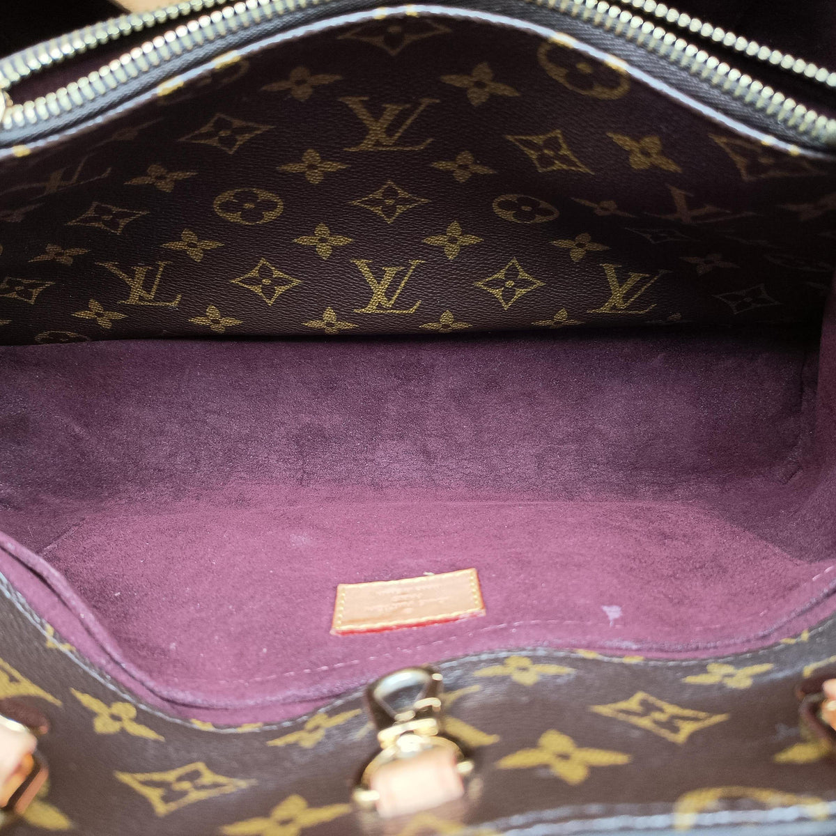 Secondhand Louis Vuitton MONTAIGNE MM Brown Monogram Canvas M41056 shoulderbag | stylenewstar