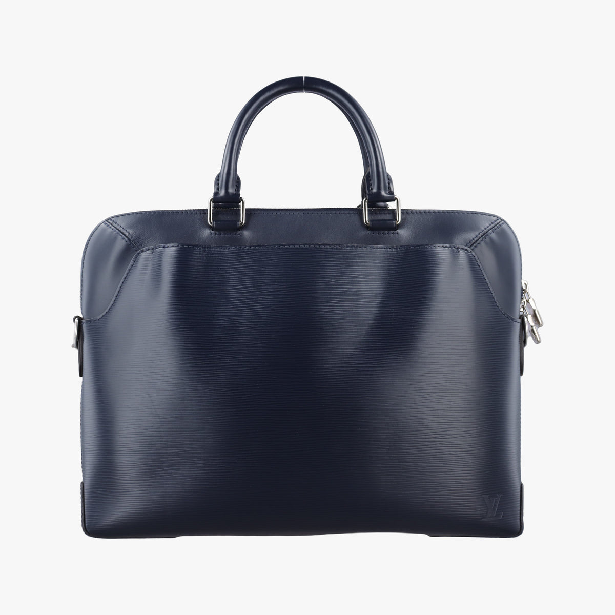 Pre-owned Louis Vuitton Oliver Briefcase Navy Epi M51690 handbag | stylenewstar