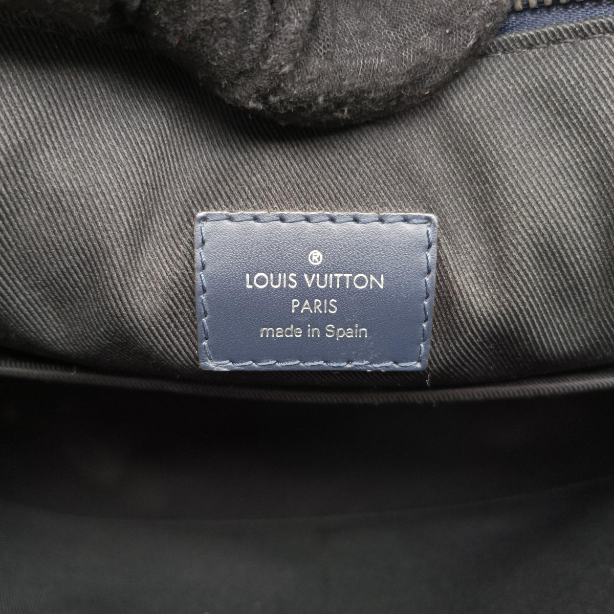 Pre-owned Louis Vuitton Oliver Briefcase Navy Epi M51690 handbag | stylenewstar
