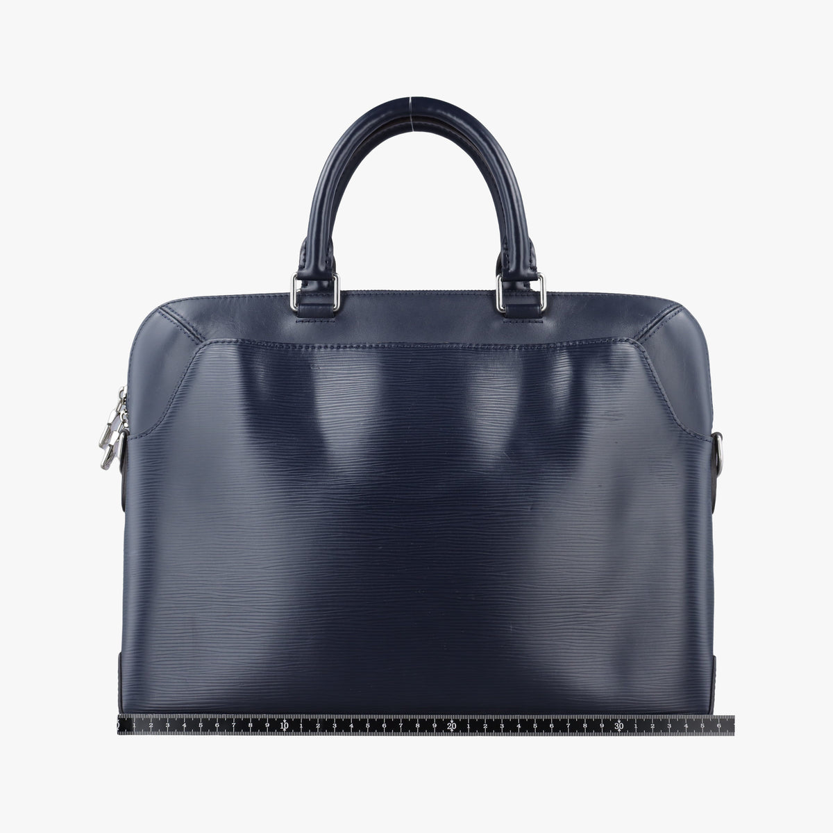 Pre-owned Louis Vuitton Oliver Briefcase Navy Epi M51690 handbag | stylenewstar