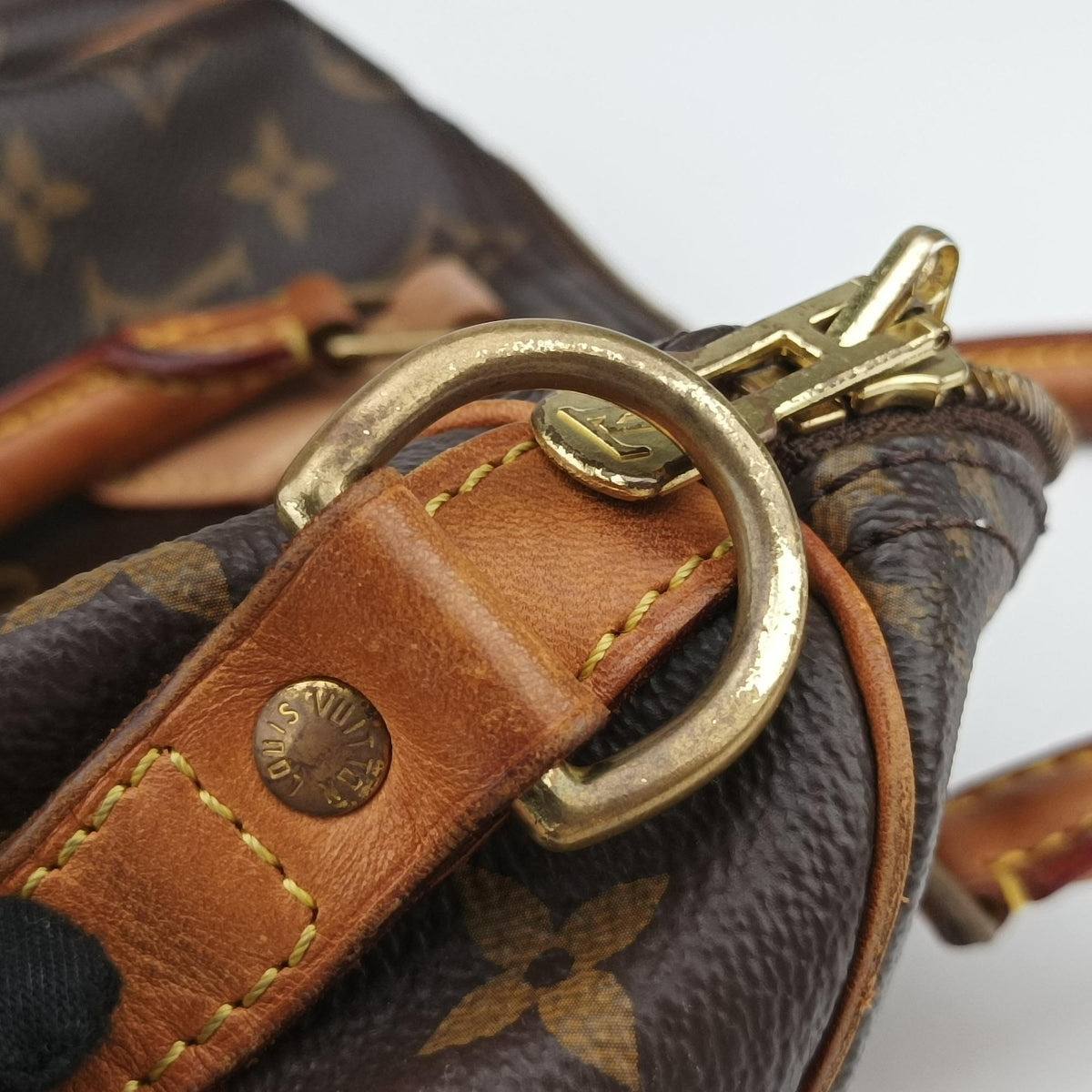 Vintage Louis Vuitton Speedy 25 brown Monogram Canvas M41113 shoulderbag | stylenewstar