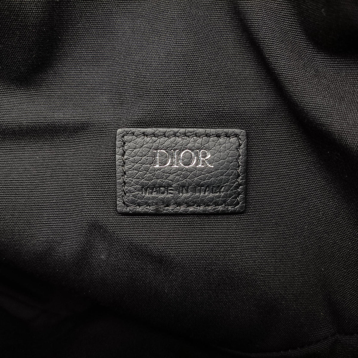 Vintage Christian Dior saddle Navy Jacquard×Leather  bum bag/waist bag | stylenewstar