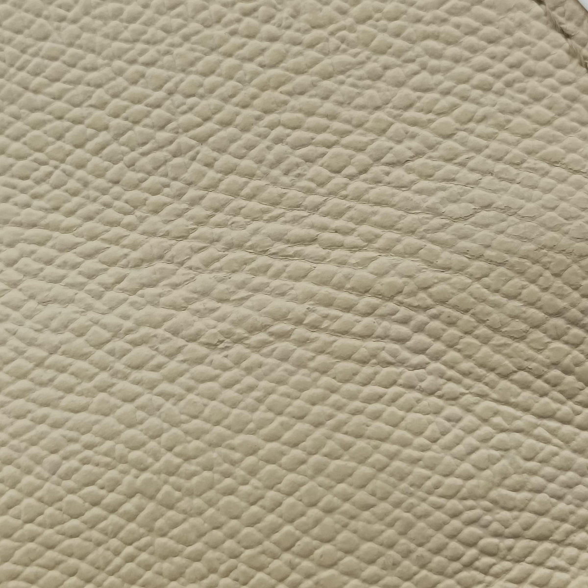 Pre-owned Valextra Iside White × Black Calfskin  shoulderbag | stylenewstar
