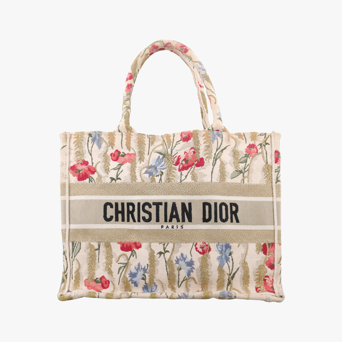 Pre-owned Christian Dior Book Tote Multicolour Canvas  handbag | stylenewstar