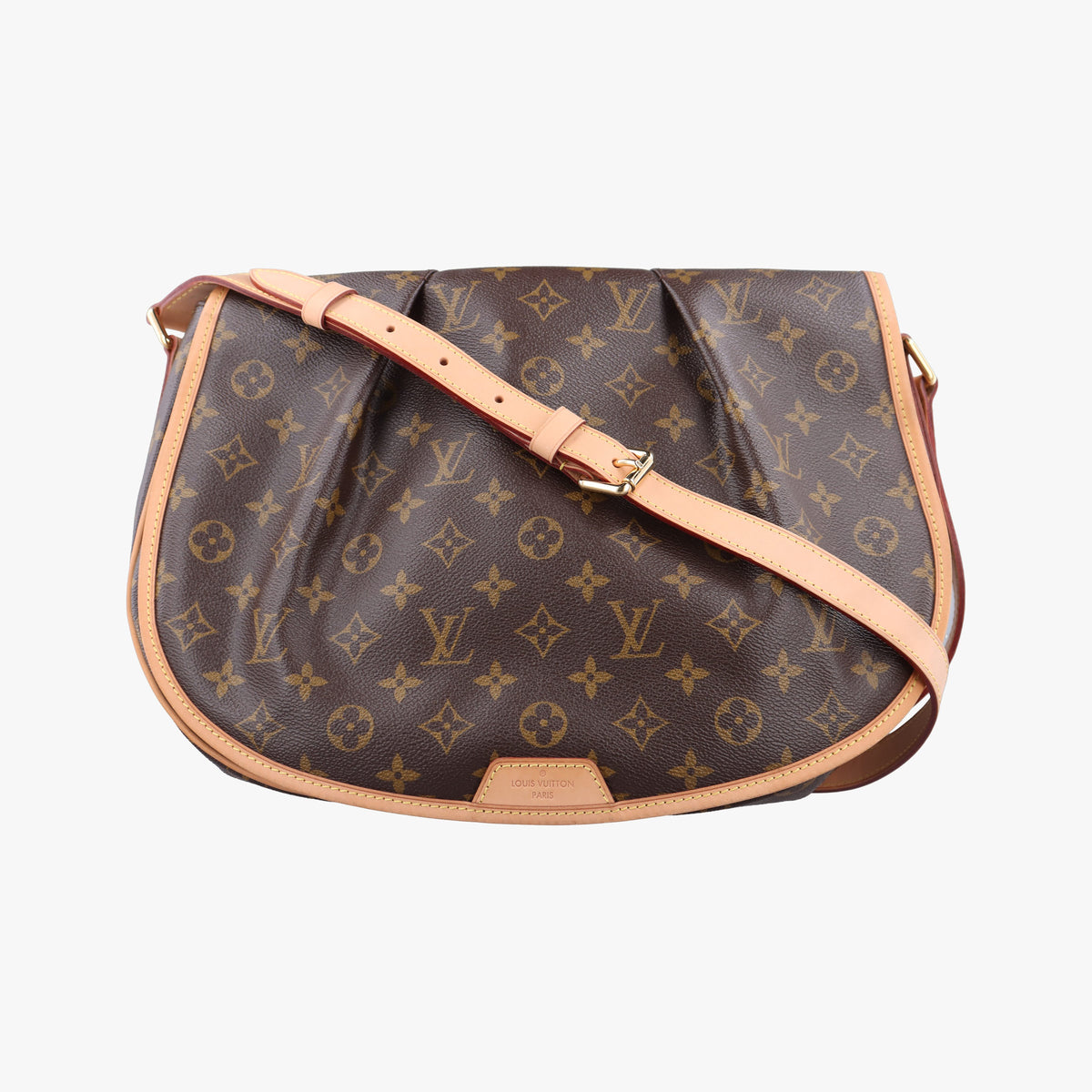 Secondhand Louis Vuitton Menilmontant PM Brown Monogram canvas M40474 shoulderbag | stylenewstar