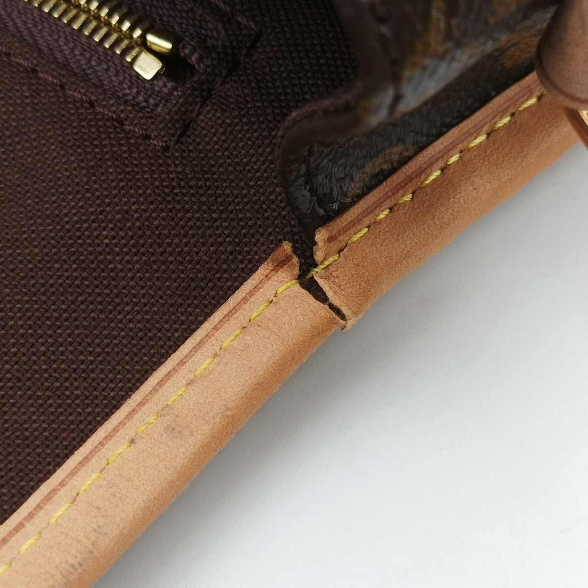 Secondhand Louis Vuitton Menilmontant PM Brown Monogram canvas M40474 shoulderbag | stylenewstar