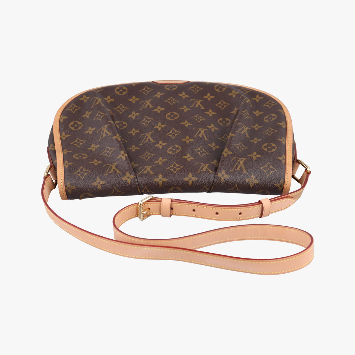 Secondhand Louis Vuitton Menilmontant PM Brown Monogram canvas M40474 shoulderbag | stylenewstar