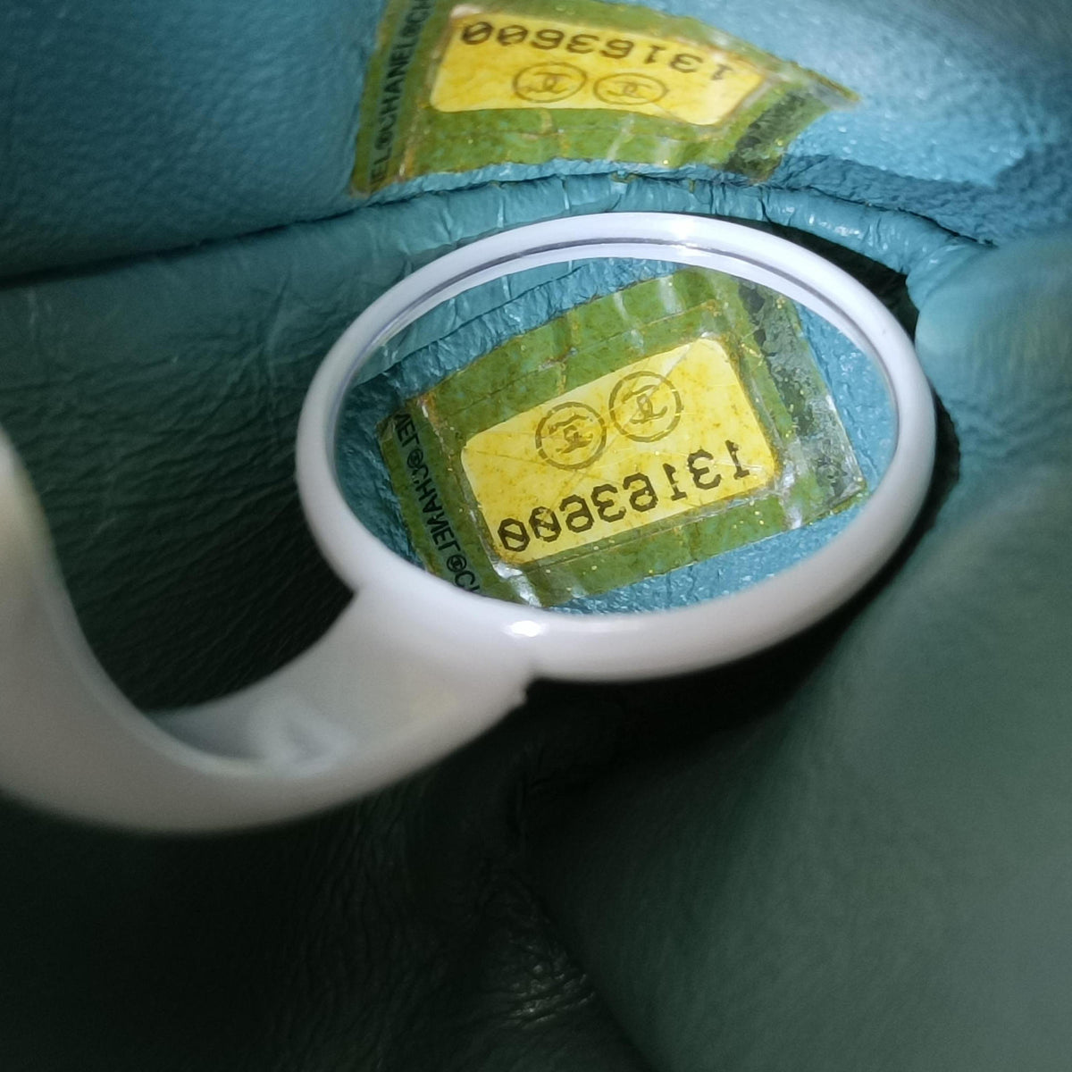 Secondhand Chanel 2.55 Matelasse Green Fabric A66985 shoulderbag | stylenewstar