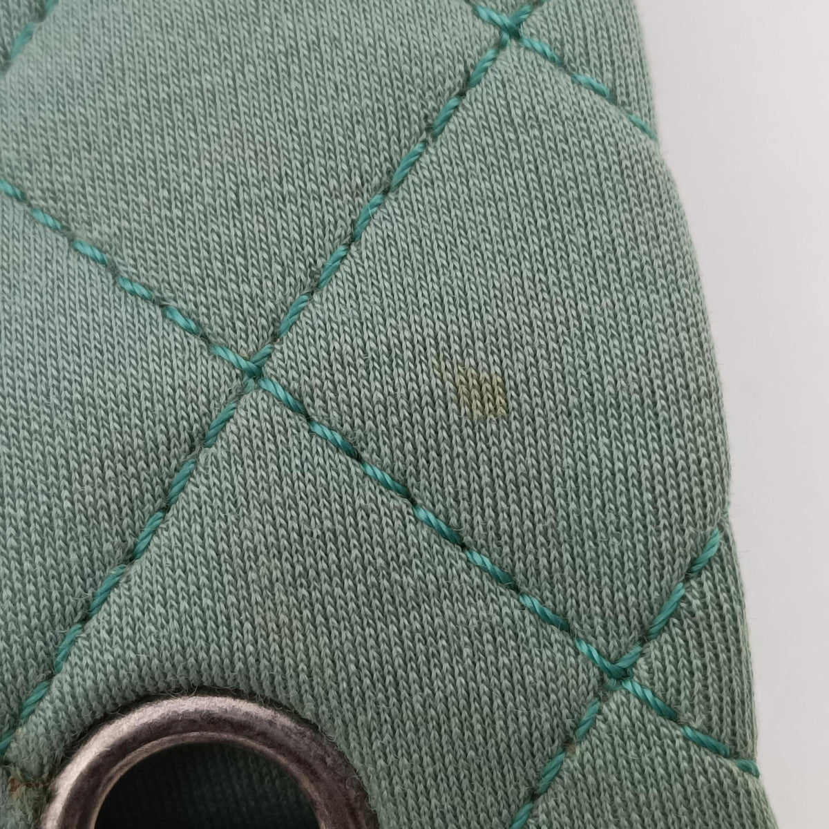 Secondhand Chanel 2.55 Matelasse Green Fabric A66985 shoulderbag | stylenewstar