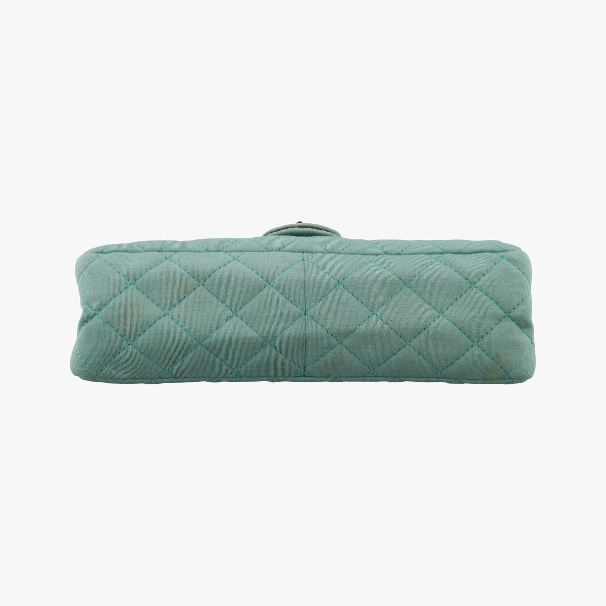 Secondhand Chanel 2.55 Matelasse Green Fabric A66985 shoulderbag | stylenewstar