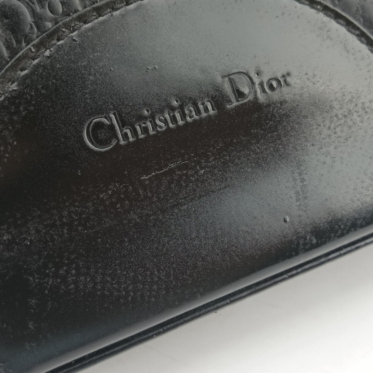 Pre-owned Christian Dior Malice pearl Black patent  shoulderbag | stylenewstar