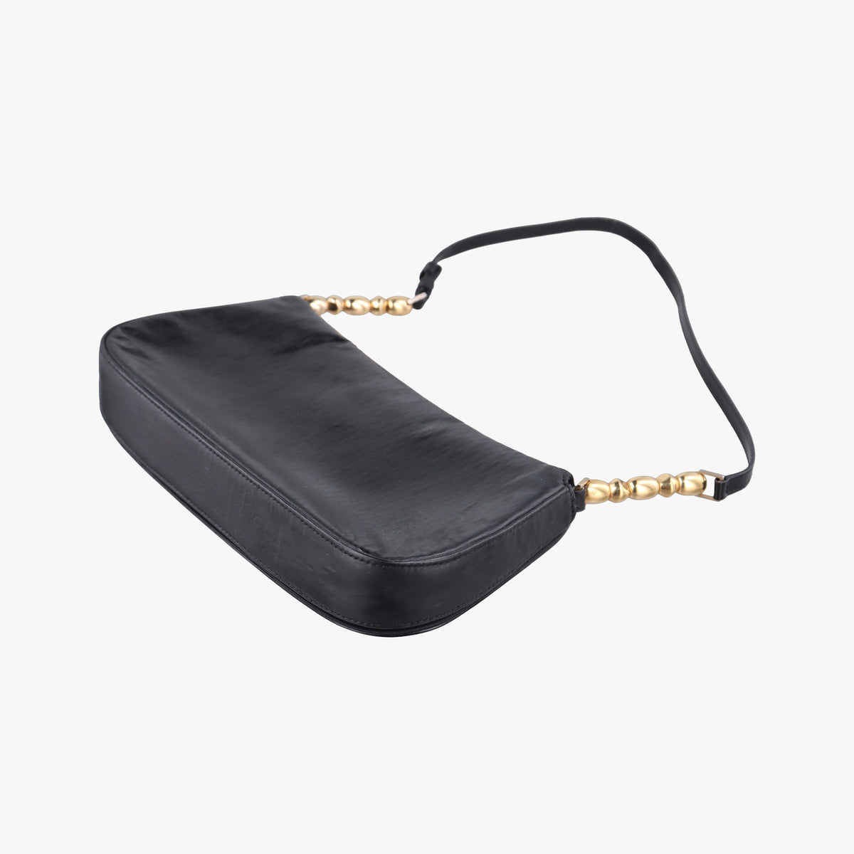 Pre-owned Christian Dior Malice pearl Black patent  shoulderbag | stylenewstar