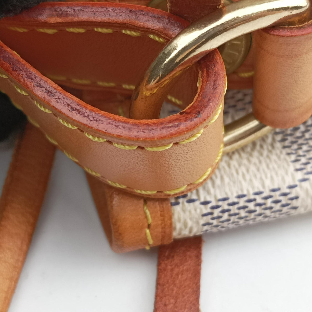 Pre-owned Louis Vuitton Noe Azur Damier Canvas N42222 shoulderbag | stylenewstar