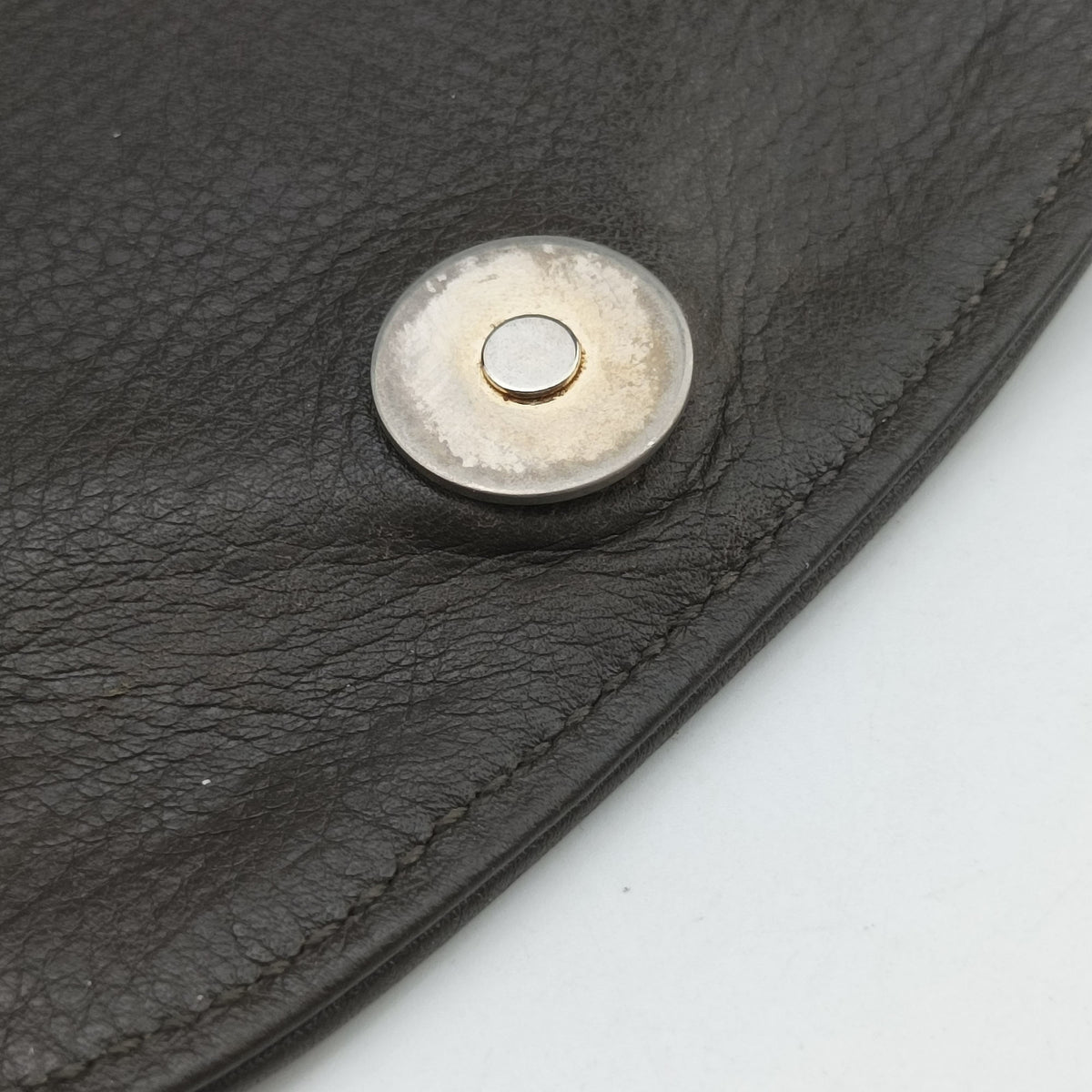 Vintage Gucci 1973 Double G Brown Leather 251821 shoulderbag | stylenewstar