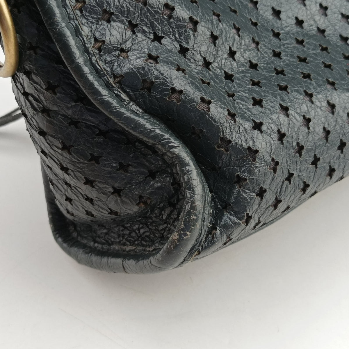Pre-owned Balenciaga Classic City Grey lambskin  shoulderbag | stylenewstar