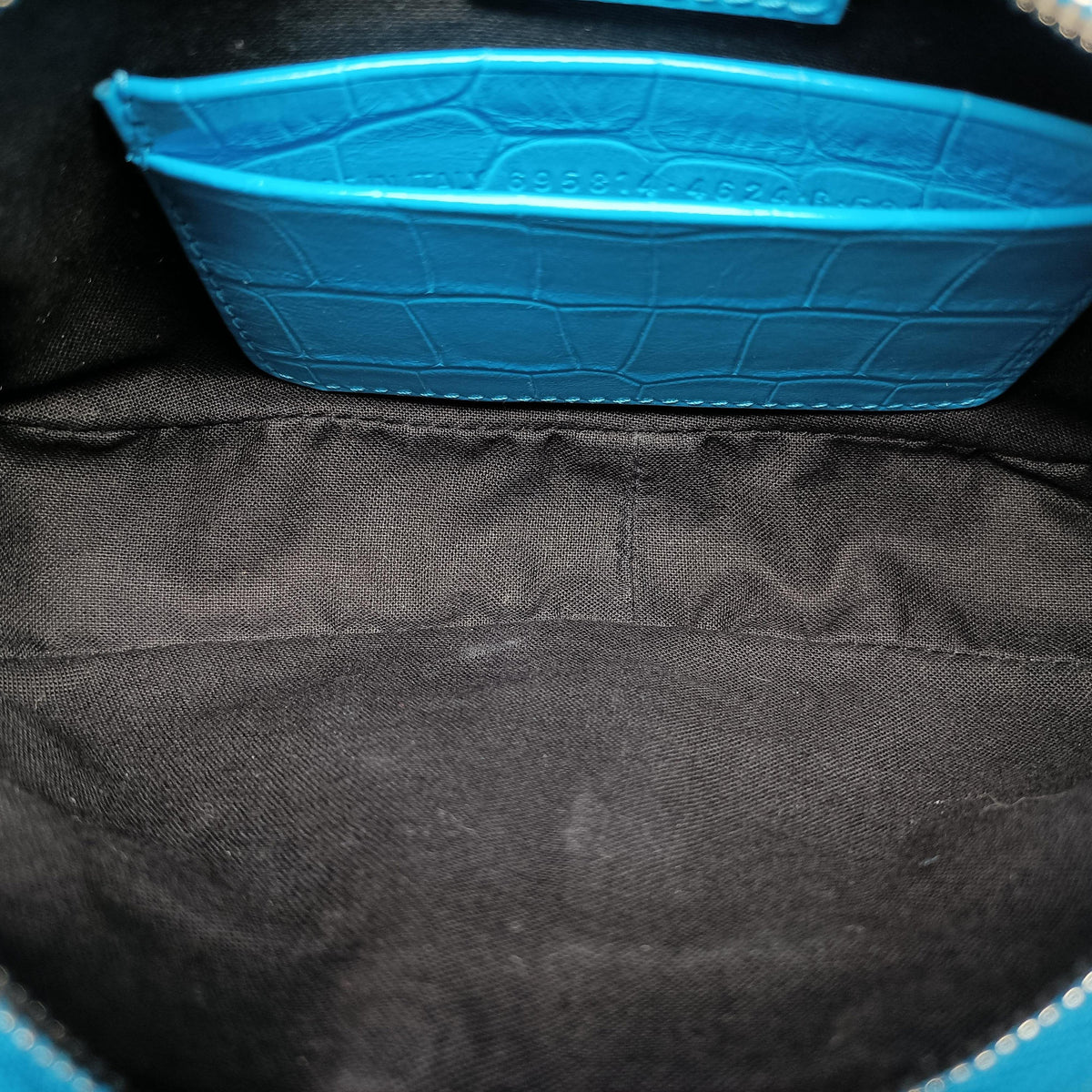 Pre-owned Balenciaga Le Cagole Blue Leather  shoulderbag | stylenewstar