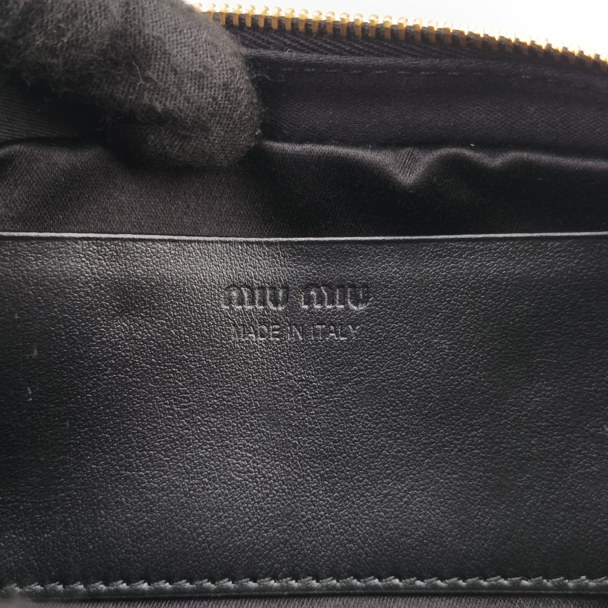 Vintage Miu Miu Logo belt Black leather  bum bag/waist bag | stylenewstar
