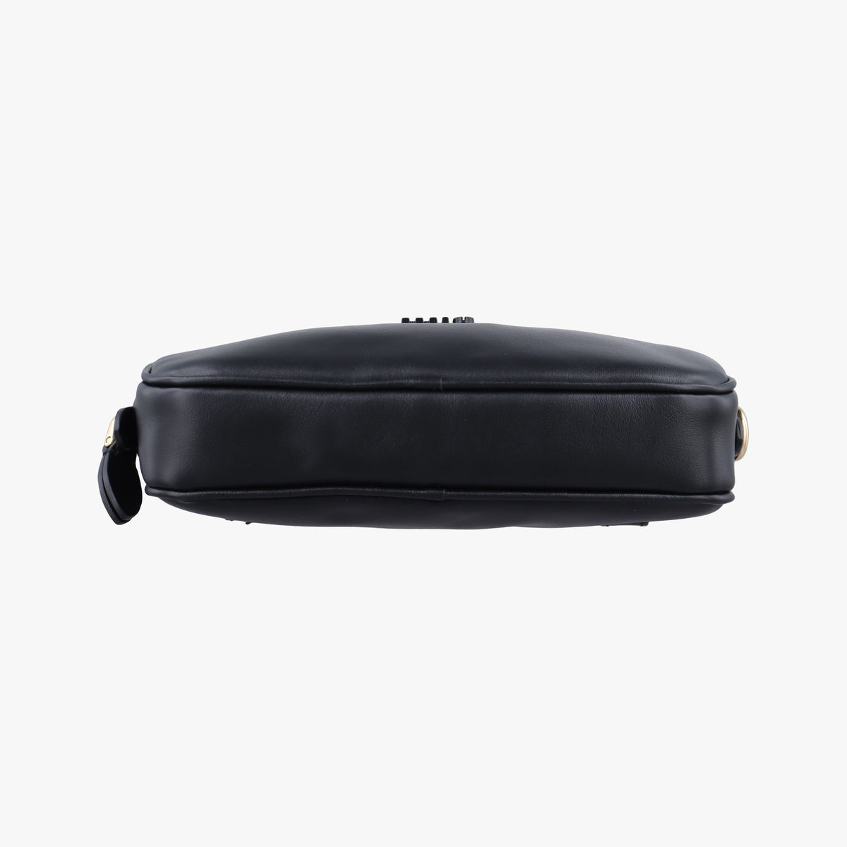 Vintage Miu Miu Logo belt Black leather  bum bag/waist bag | stylenewstar