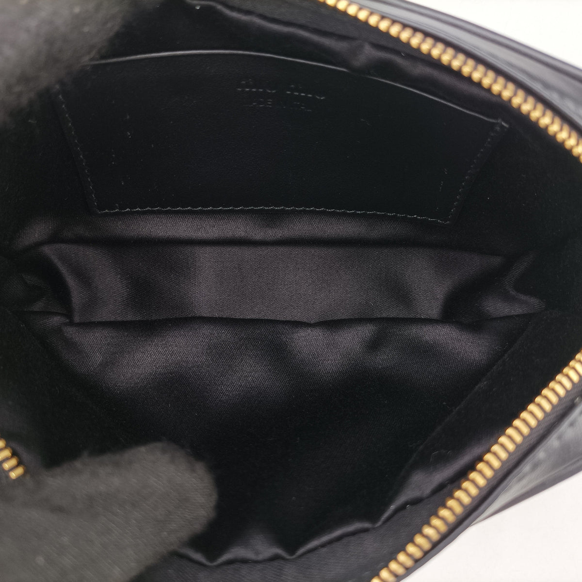 Vintage Miu Miu Logo belt Black leather  bum bag/waist bag | stylenewstar