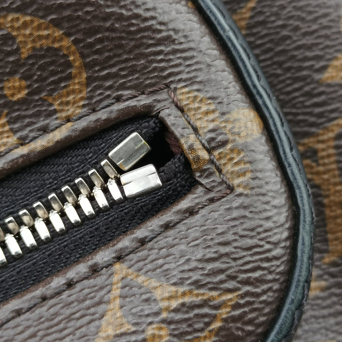 Pre-owned Louis Vuitton Josh NV Brown Monogram Macassar Canvas M41530 backpack/rucksack | stylenewstar