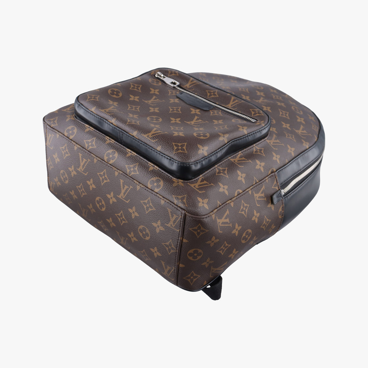 Pre-owned Louis Vuitton Josh NV Brown Monogram Macassar Canvas M41530 backpack/rucksack | stylenewstar