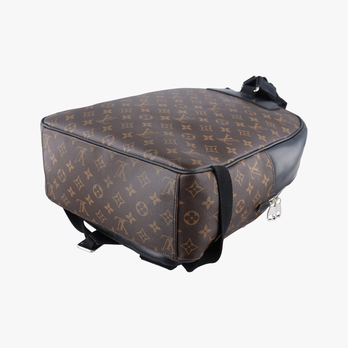 Pre-owned Louis Vuitton Josh NV Brown Monogram Macassar Canvas M41530 backpack/rucksack | stylenewstar