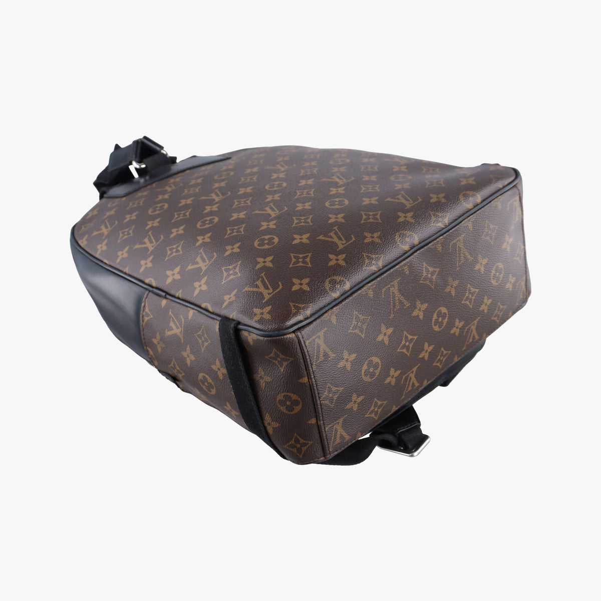 Pre-owned Louis Vuitton Josh NV Brown Monogram Macassar Canvas M41530 backpack/rucksack | stylenewstar