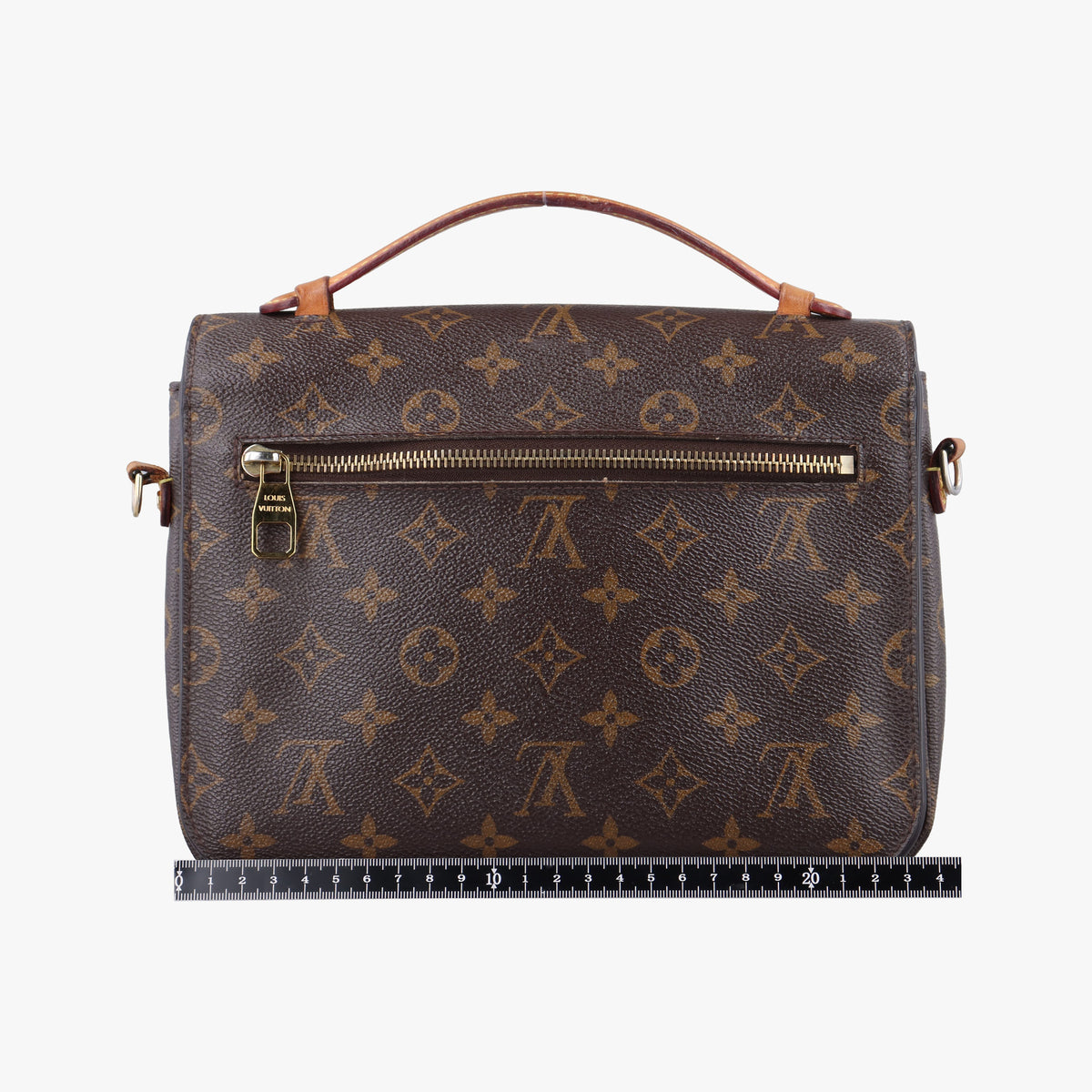 Pre-owned Louis Vuitton Pochette Metis MM Brown Monogram canvas M44875 shoulderbag | stylenewstar