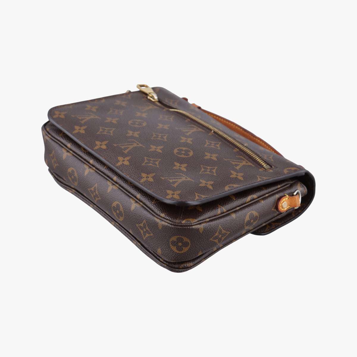 Pre-owned Louis Vuitton Pochette Metis MM Brown Monogram canvas M44875 shoulderbag | stylenewstar