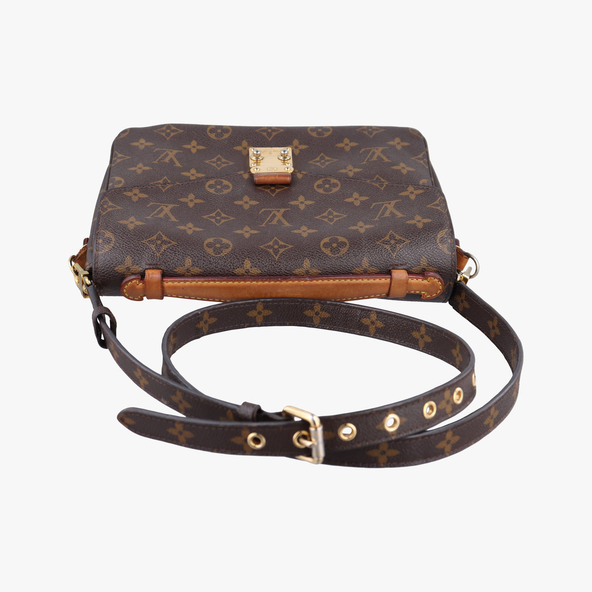 Pre-owned Louis Vuitton Pochette Metis MM Brown Monogram canvas M44875 shoulderbag | stylenewstar