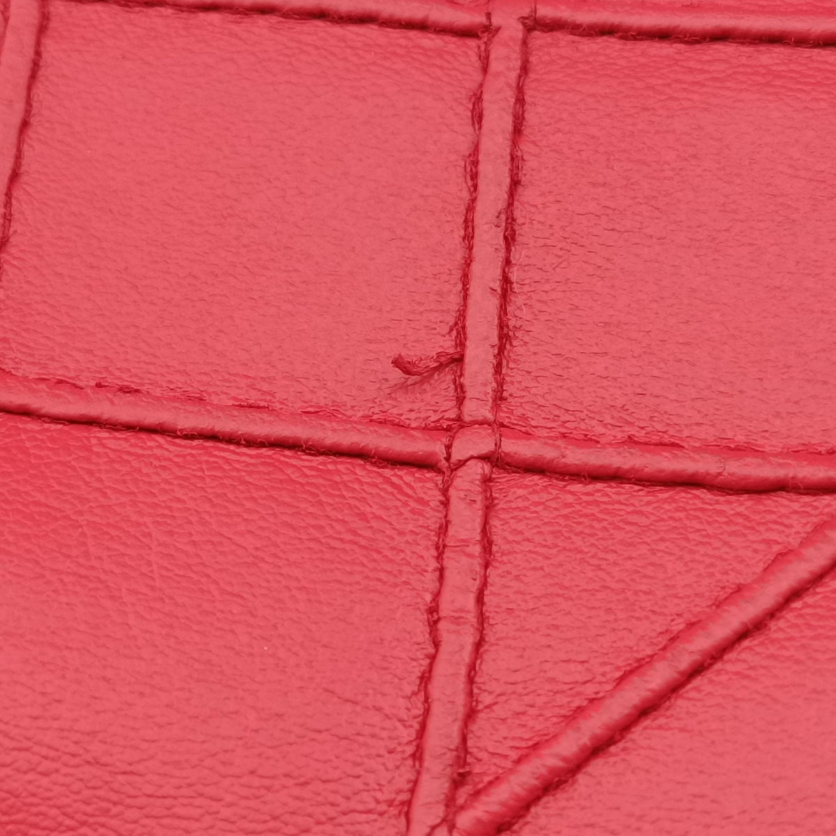 Pre-owned Christian Dior Granville Red lambskin  shoulderbag | stylenewstar