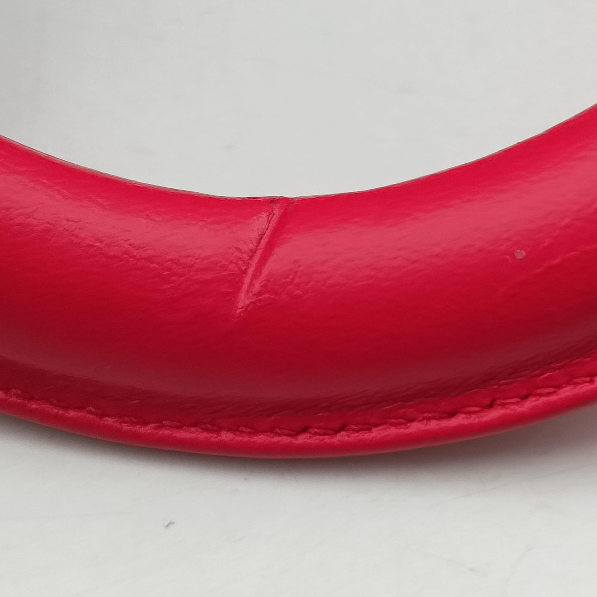 Pre-owned Christian Dior Granville Red lambskin  shoulderbag | stylenewstar
