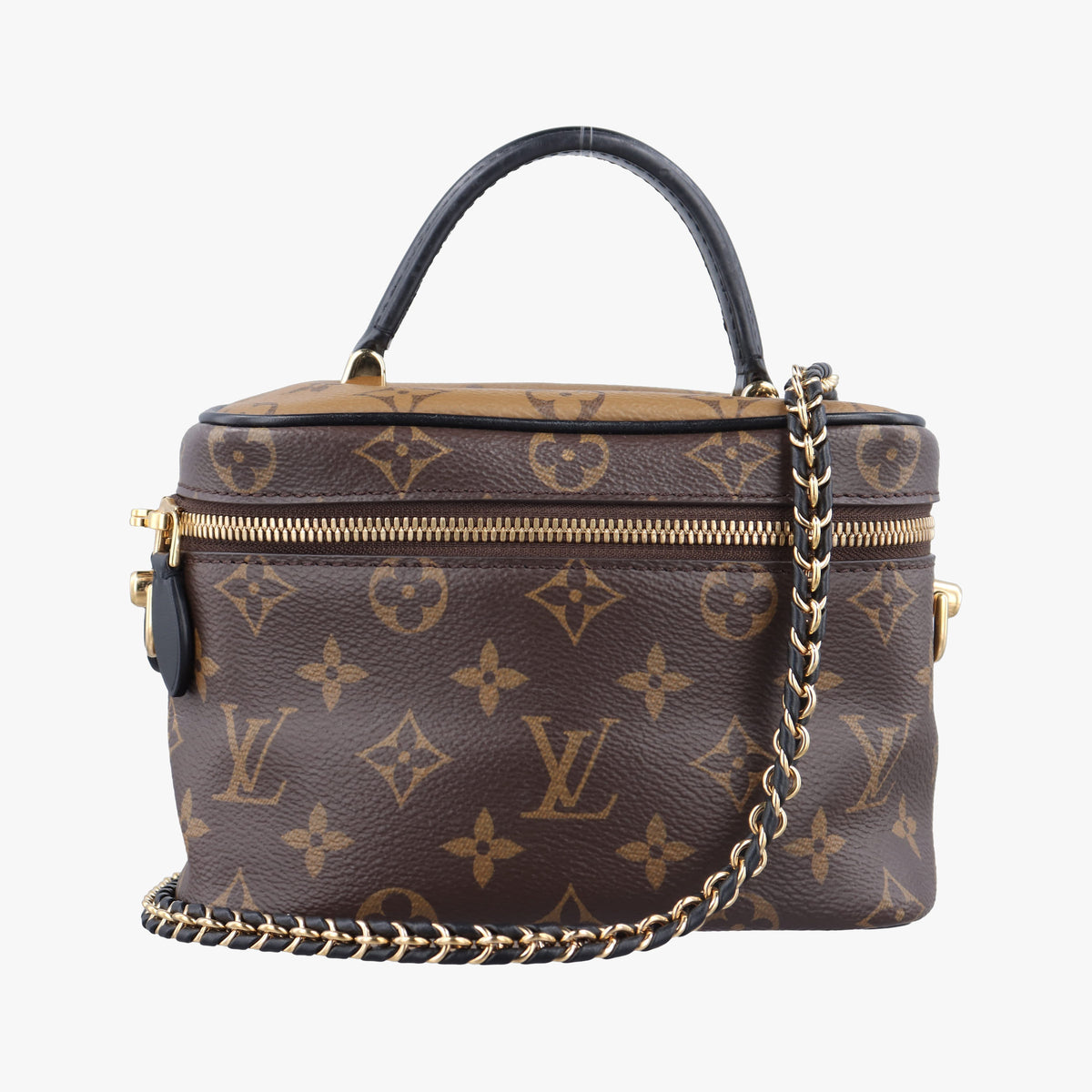 Pre-owned Louis Vuitton Vanity NV PM brown Monogram Canvas M45165 shoulderbag | stylenewstar