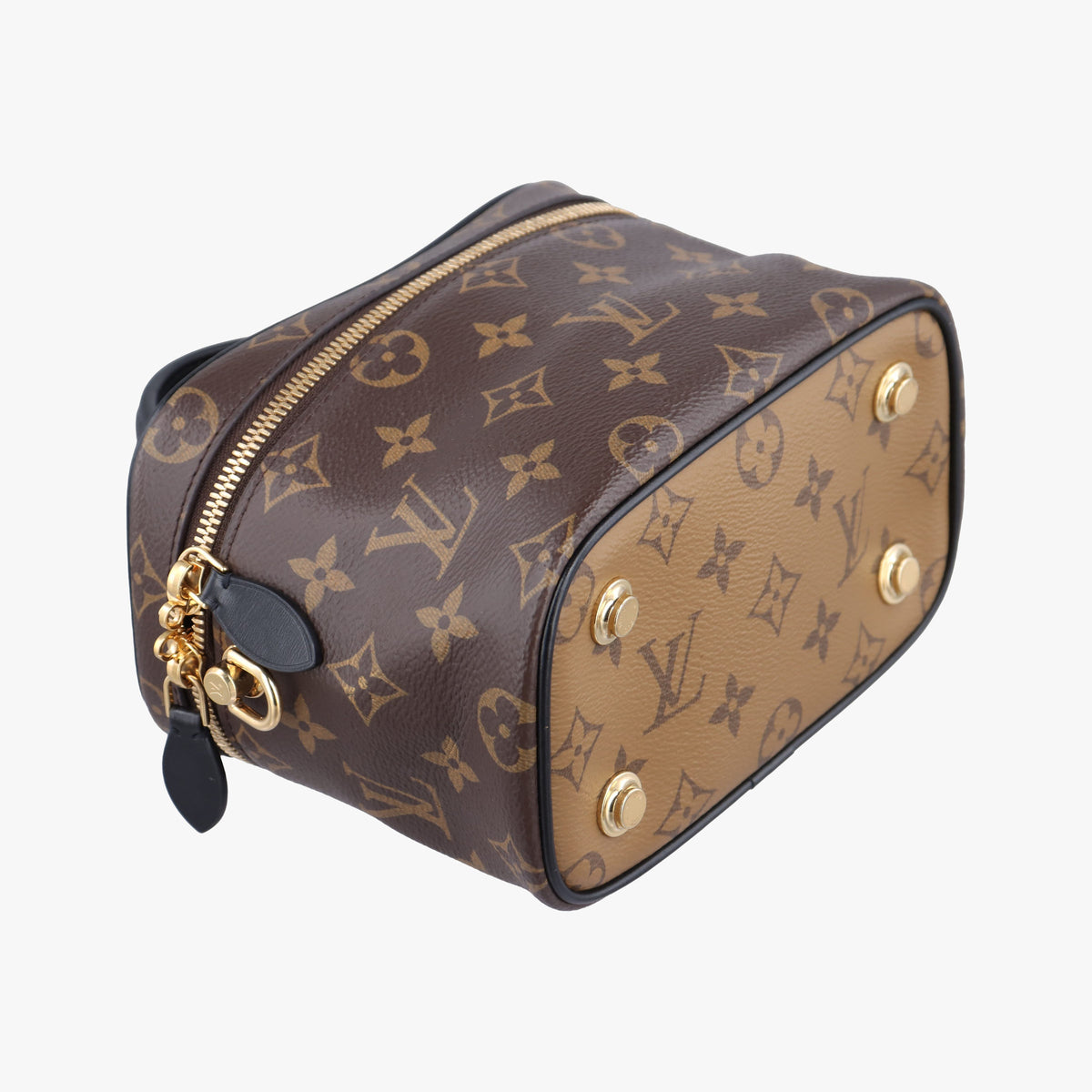 Pre-owned Louis Vuitton Vanity NV PM brown Monogram Canvas M45165 shoulderbag | stylenewstar