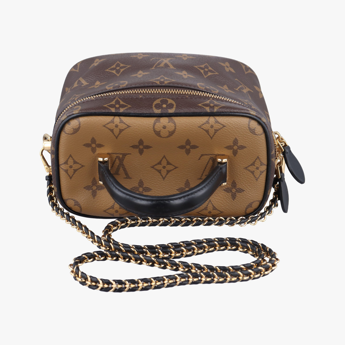Pre-owned Louis Vuitton Vanity NV PM brown Monogram Canvas M45165 shoulderbag | stylenewstar