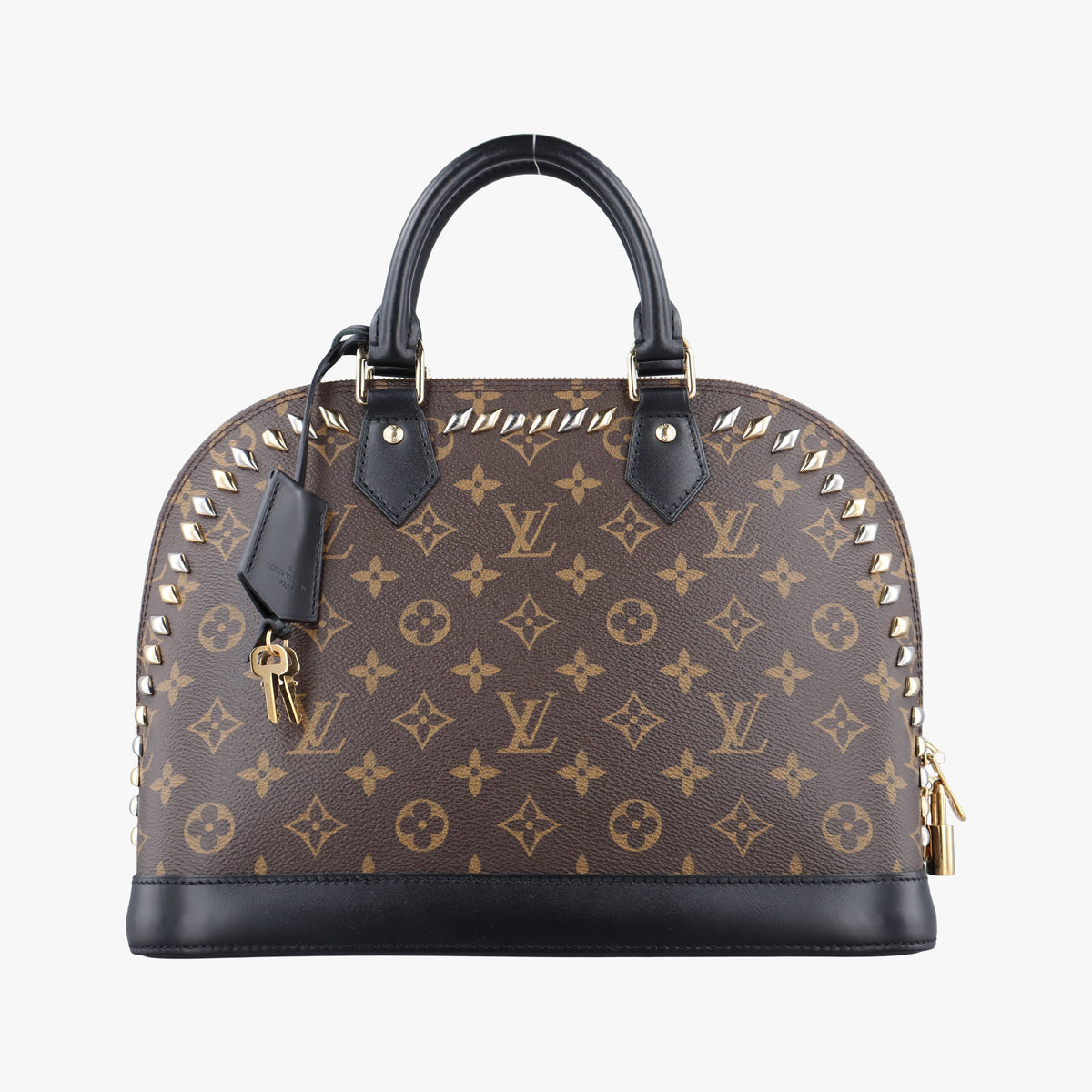 Pre-owned Louis Vuitton Alma PM Brown Monogram Canvas M41579 handbag | stylenewstar