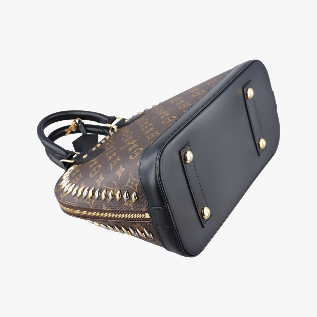 Pre-owned Louis Vuitton Alma PM Brown Monogram Canvas M41579 handbag | stylenewstar