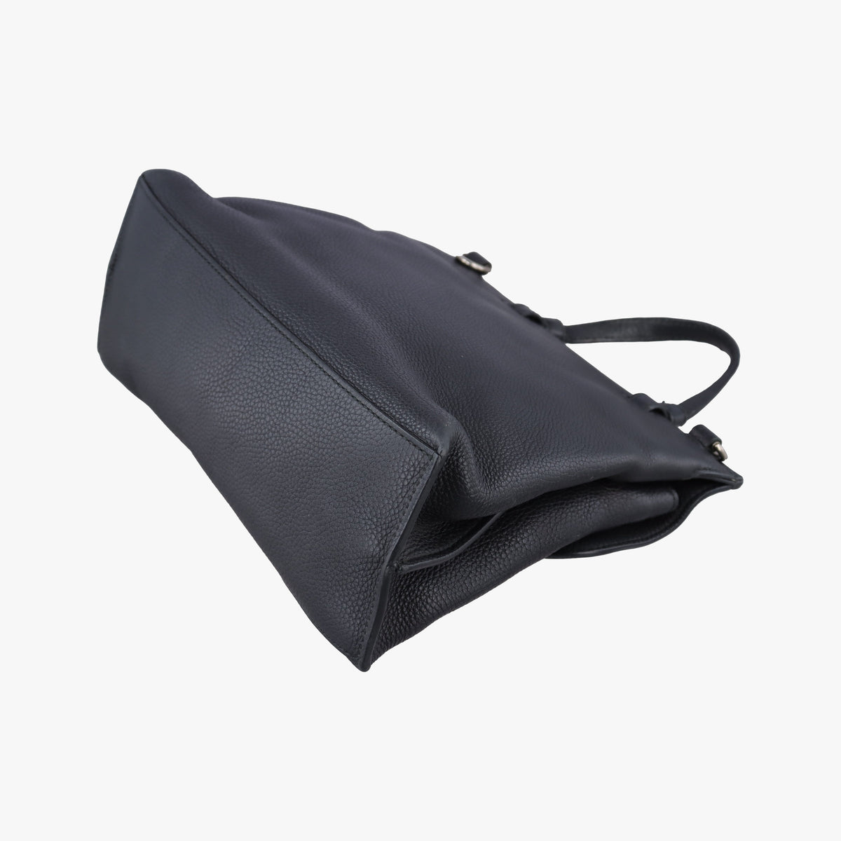 Pre-owned Gucci Bamboo Daily Black Leather 392013 shoulderbag | stylenewstar