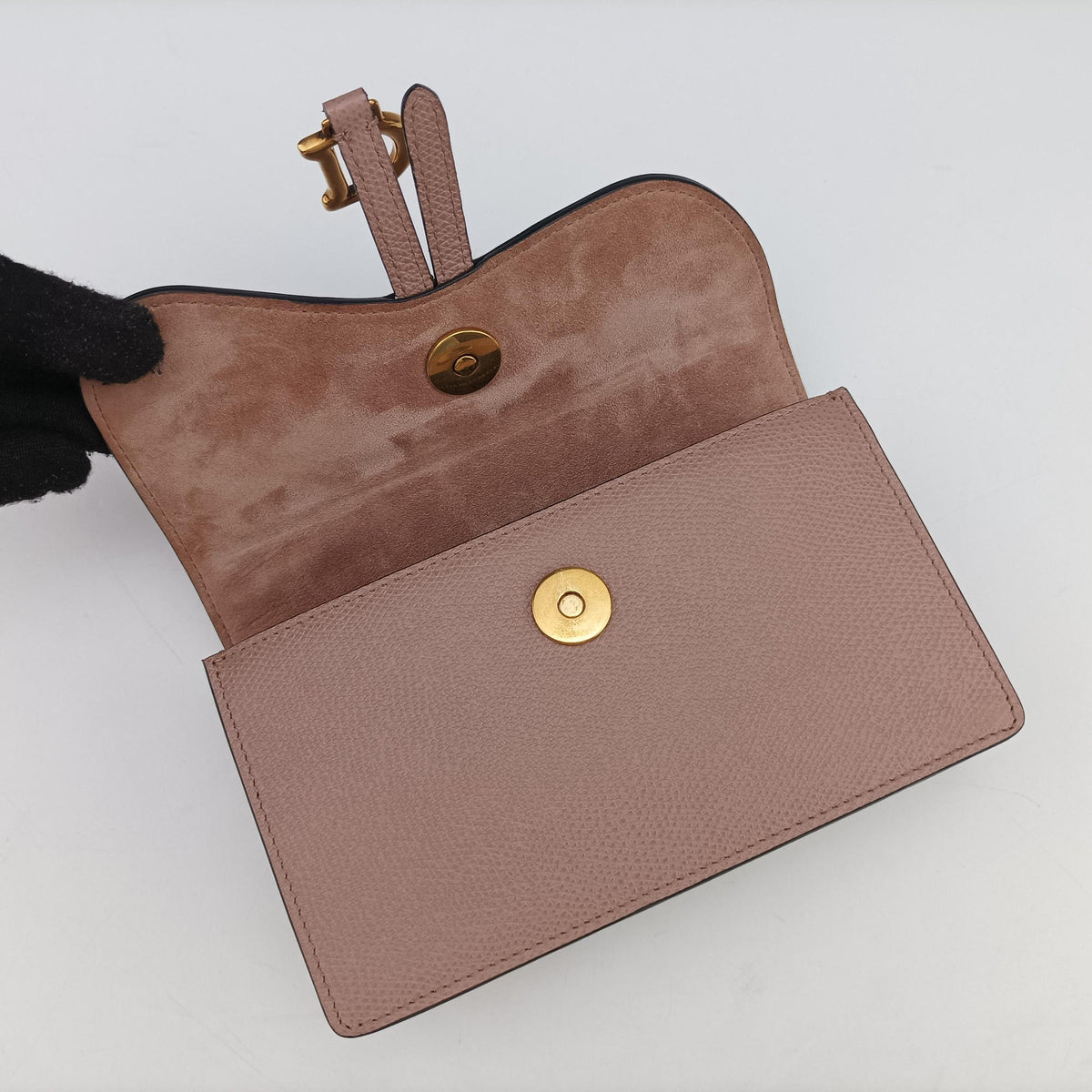 Pre-owned Christian Dior Saddle Pink Leather  bum bag/waist bag | stylenewstar