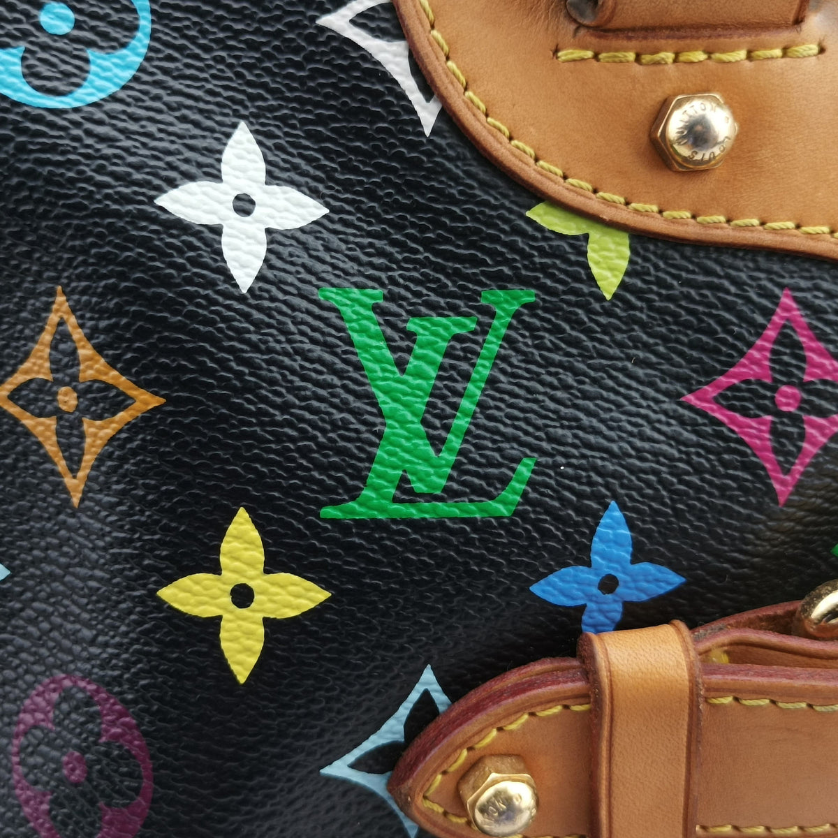 Pre-owned Louis Vuitton Claudia Noir Monogram Multicolore M40194 handbag | stylenewstar
