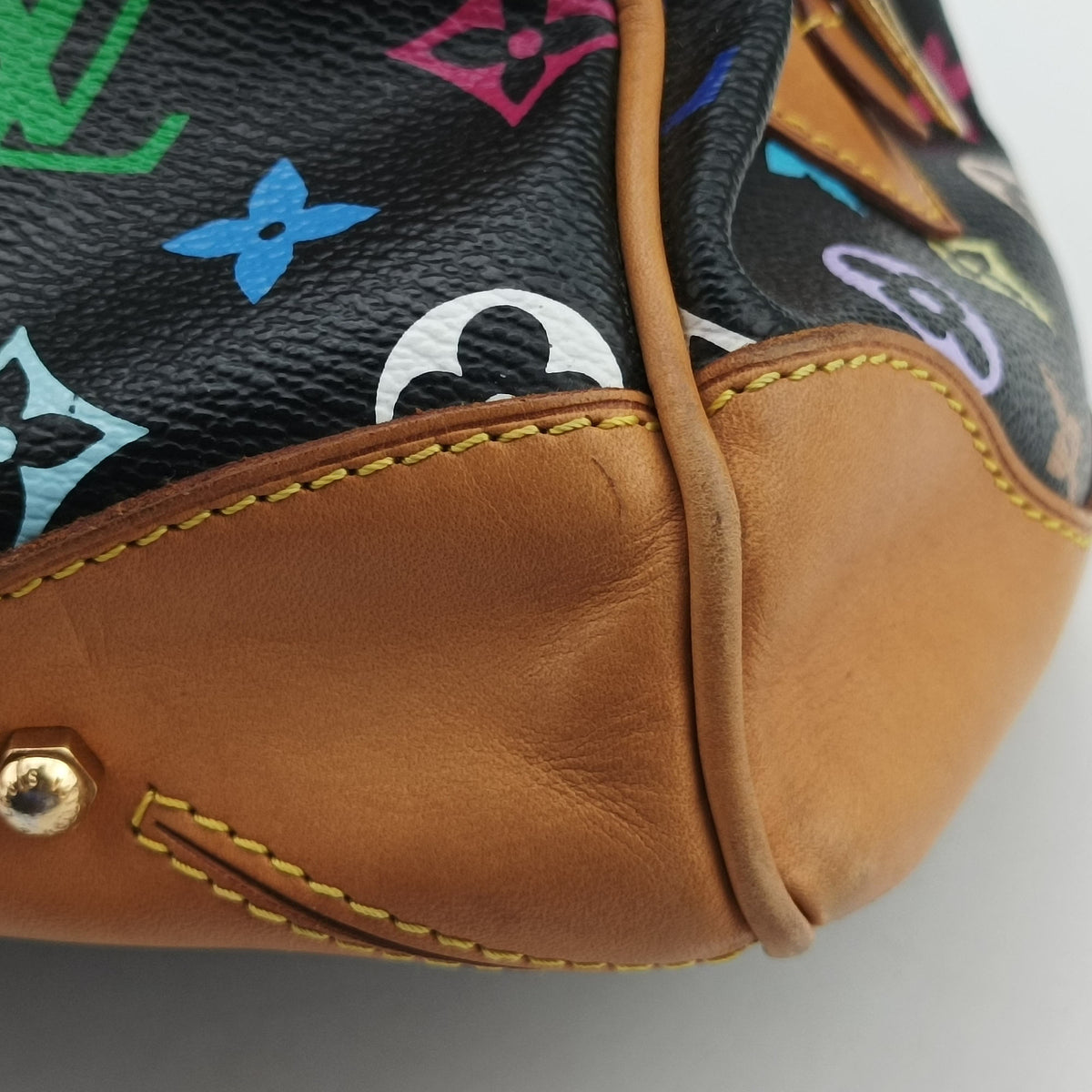 Pre-owned Louis Vuitton Claudia Noir Monogram Multicolore M40194 handbag | stylenewstar